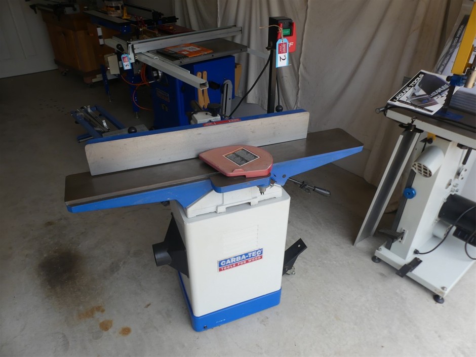 CARBA-TEC YM85-1 Helical Cutterhead Jointer (Mobile)