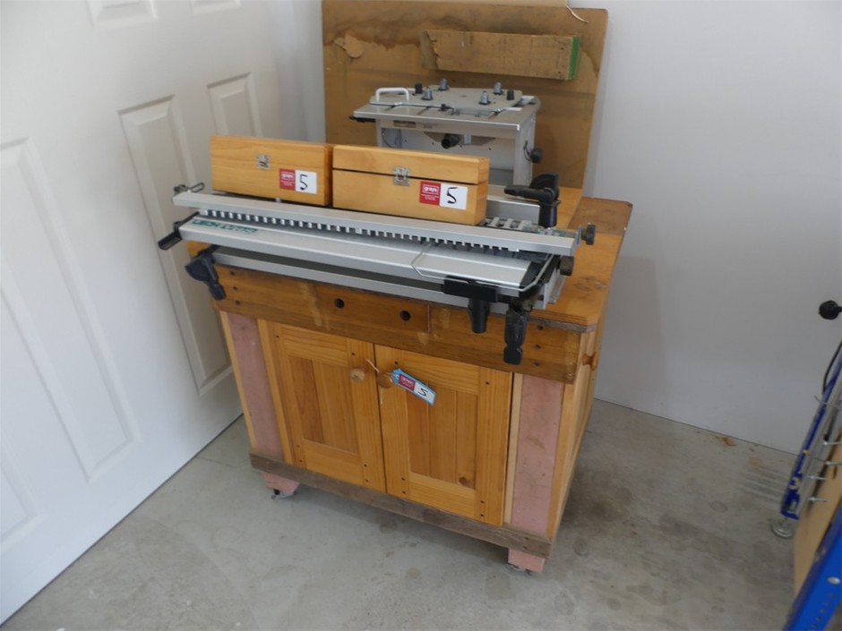 Woodwork Bench with Jigs (Mobile)