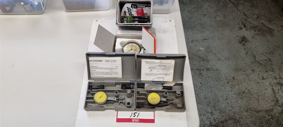 Dial gauges and Vernier caliper batteries