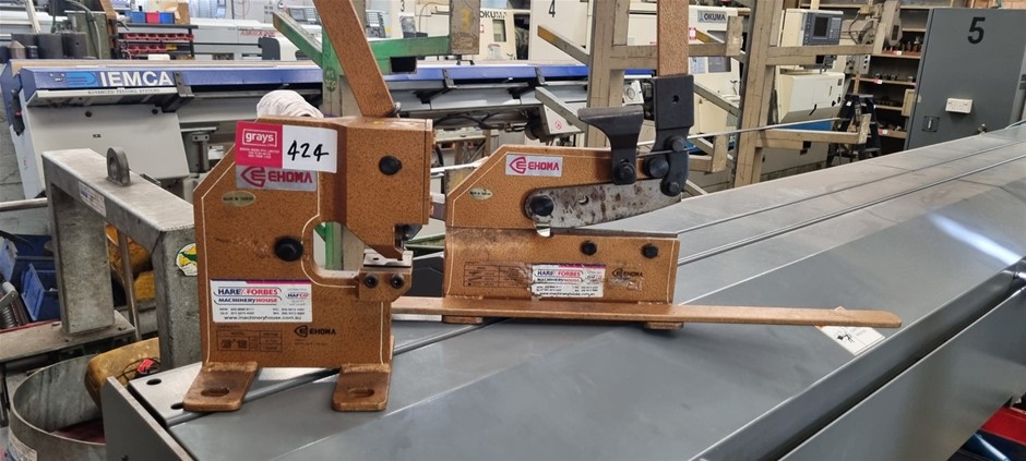 Manual Punch and Shear Table mount systems