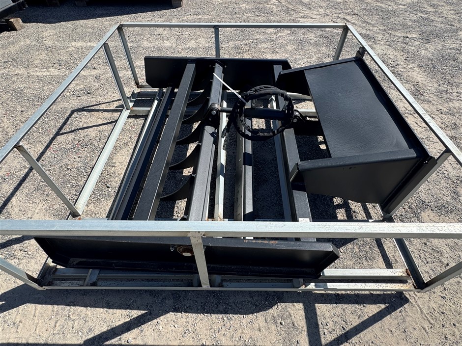 Skid Steer Box Grader Attachment - Unused