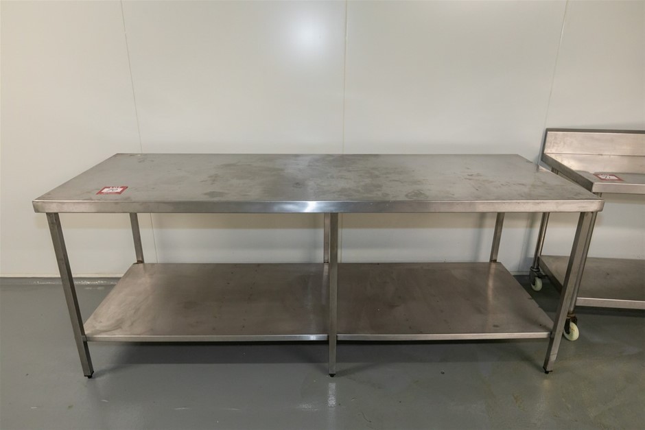 Prep Bench with Under Shelf