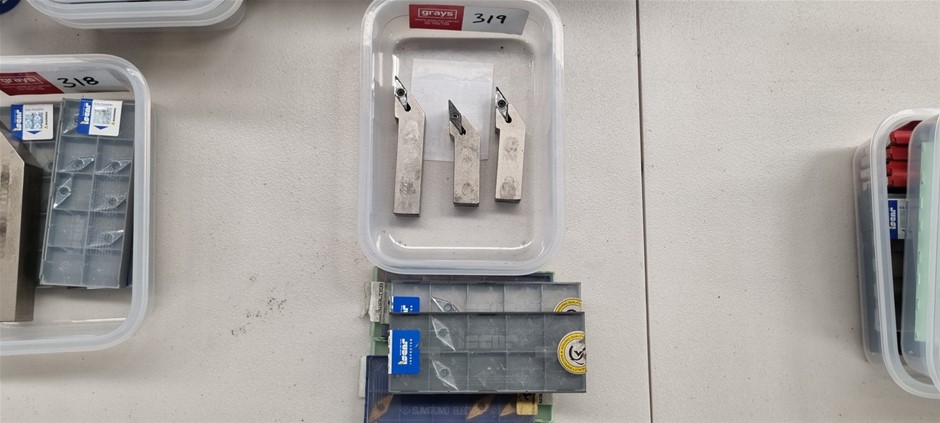 OD Turn Holder 20mm Shank Plus Inserts VCGT