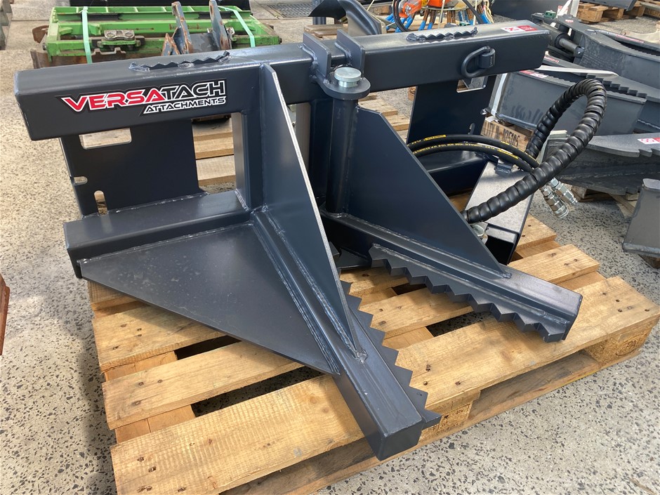 Unused Versatach Skid Steer Hydraulic Grab Attachment