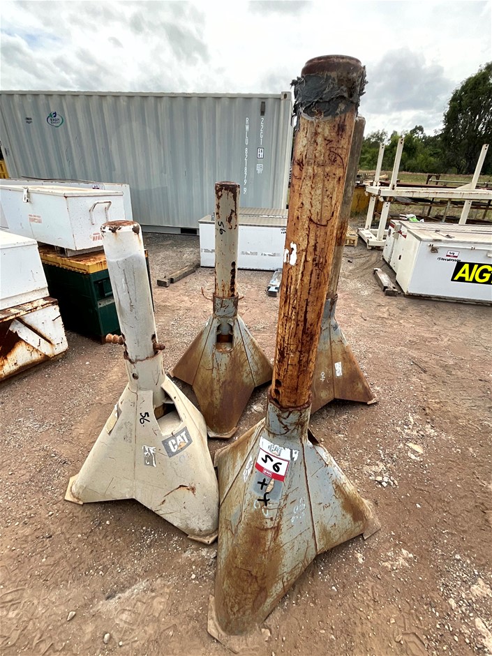 Adjustable Machinery Stands x 4