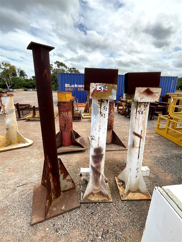 Steel Machinery Stands x 3