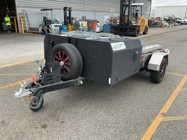 <p>2024 Ambush On The Road-T55 Toy Hauler Camper Trailer (Unused)</p>