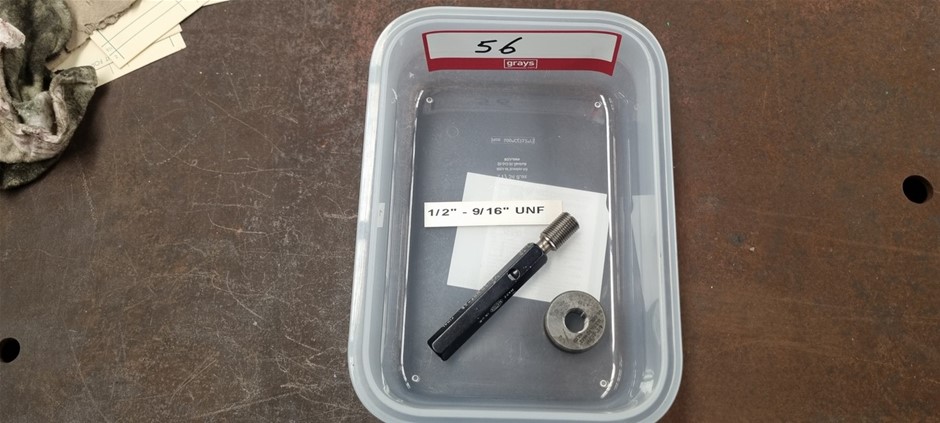 Thread Gauge 1/2 to 9/16 UNF