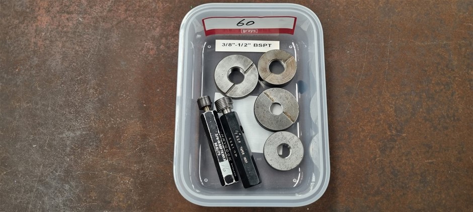 Thread Gauge 3/8 to 1/2 BSPT