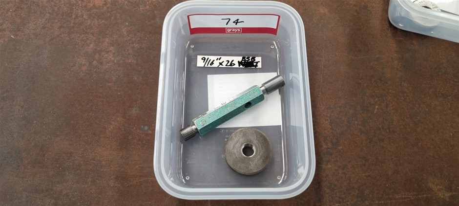 Thread Gauge 9/16 x 26 BSB