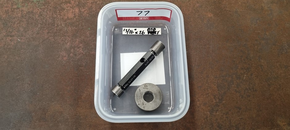 Thread Gauge 13/16 x 26 BSB