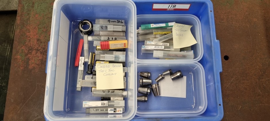 Carbide Drills, Various sizes