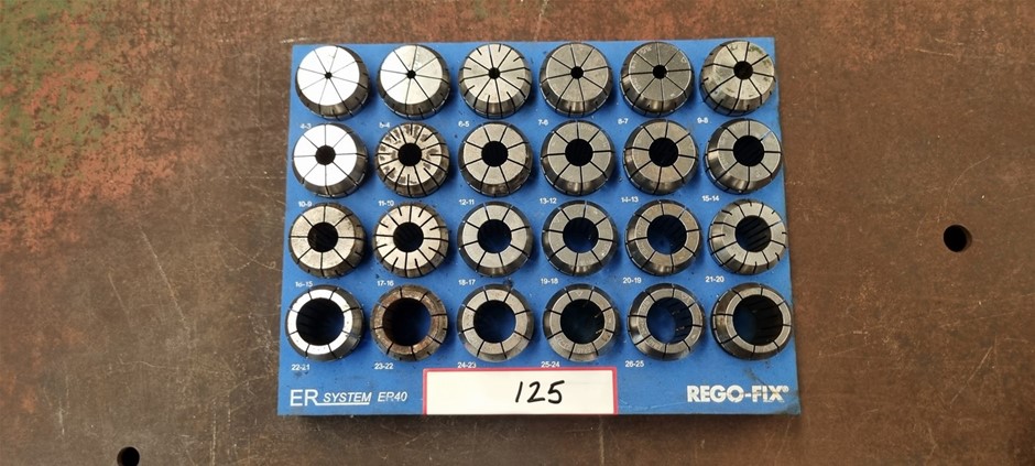 ER 40 Collets Estimate 24 Collets