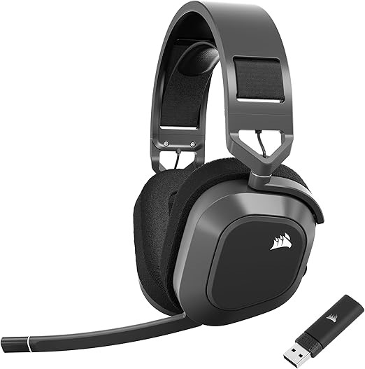 CORSAIR HS80 MAX Wireless Multiplatform Gaming Headset with Bluetooth – Dol