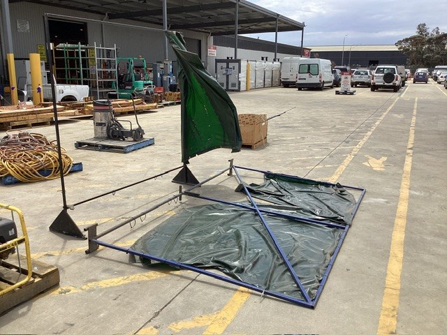 <p>Welding Curtains, Qty x 2</p>