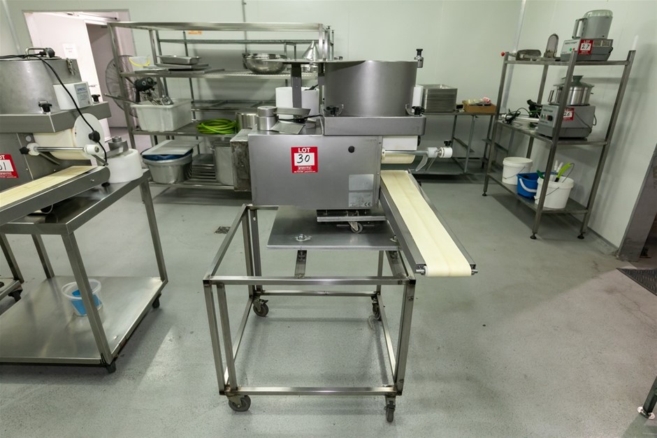 Deightion Formatic Food Forming Machine with Mobile Bench