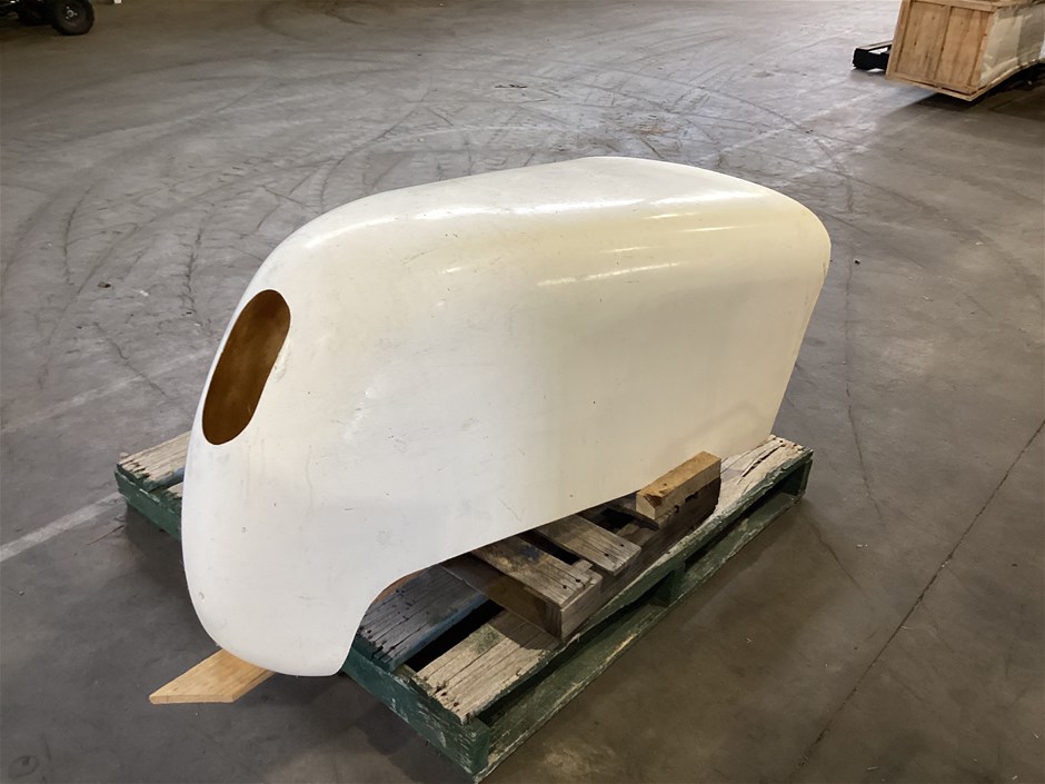 34 Chev/Ford Streamliner Front Clip Bonnet Assembly Fibreglass
