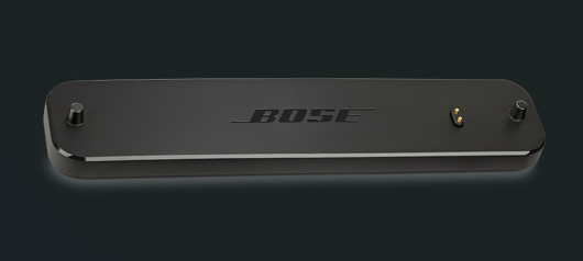 Bose SoundLink Bluetooth speaker III charging cradle.
