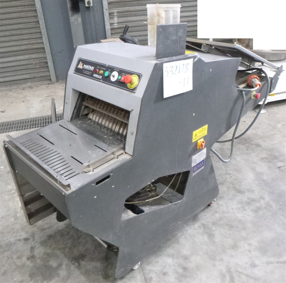 Matas Hercules Mobile Bakery Slicing Machine