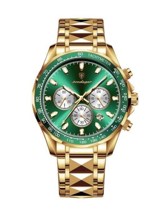 High Quality Simulated Diamond Men's Quartz Watch