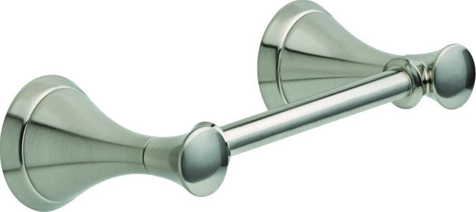DELTA FAUCET 73950-BN1 Carlisle Pivoting Toilet Paper Holder, Satin Nickel.