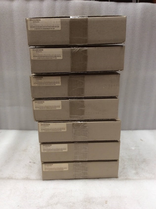 Lenovo 04X5251 SCB0A45673 LCD Back Cover New (Lot of 7)