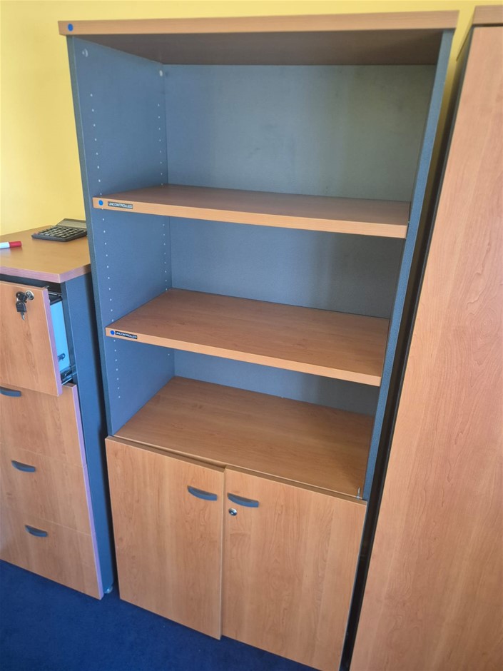 Timber Laminate Shelf Cabinet