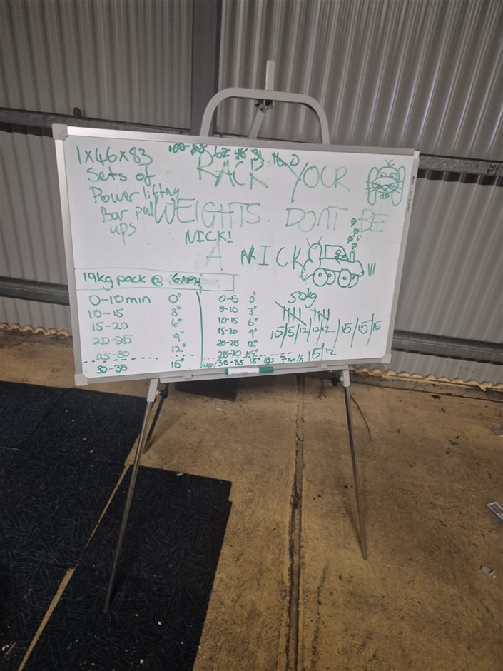 White Board with Stand