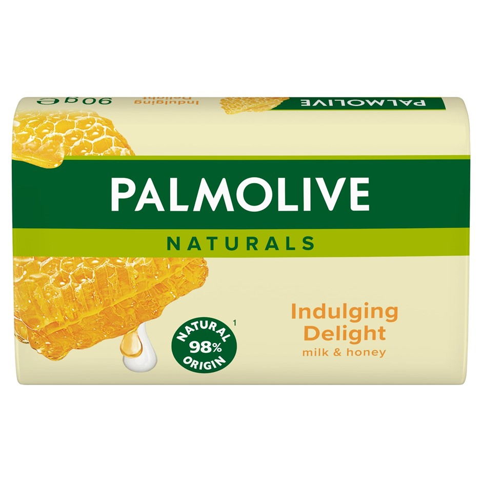 20 x PALMOLIVE Bar Soap, Milk & Honey, 90g. NB: Some have damaged packaging