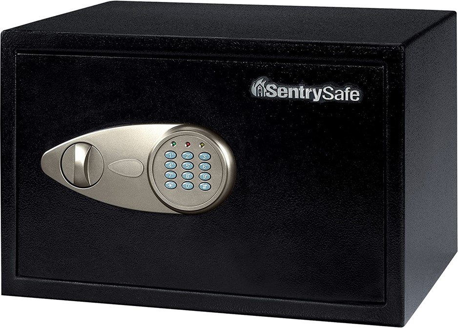 SENTRY SAFE X055 16.4L Medium Security Safe w/ Digital Combination Lock, Bl