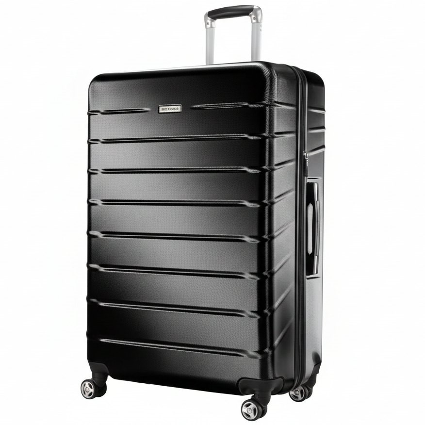 RICARDO BEVERLY Vista Point Hardside Luggage Case, Black, Large 79cm. NB: m