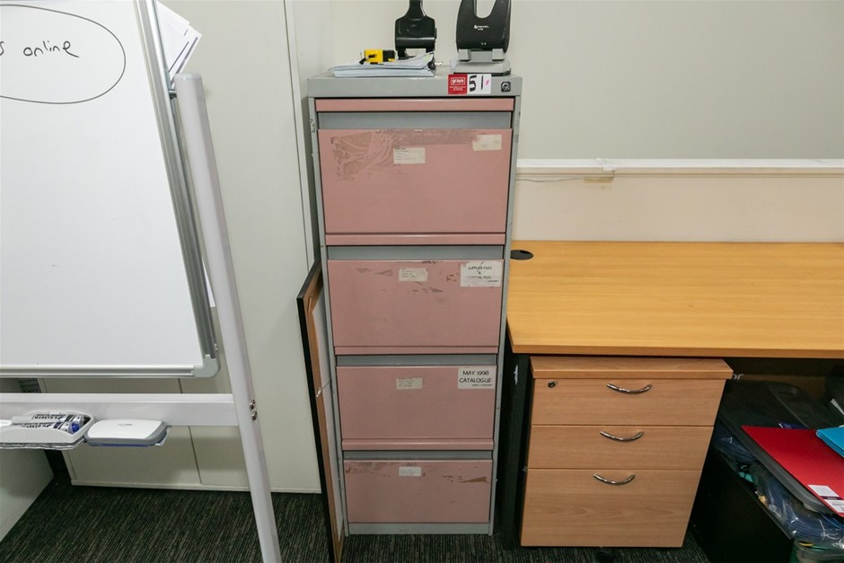 4 Draw Filing Cabinet