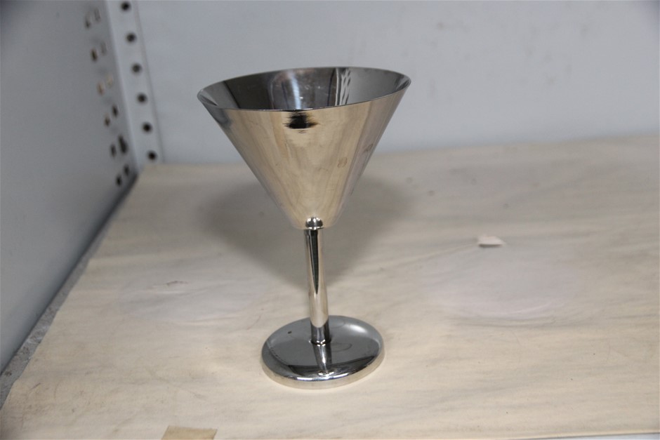 Martini Metal Goblets