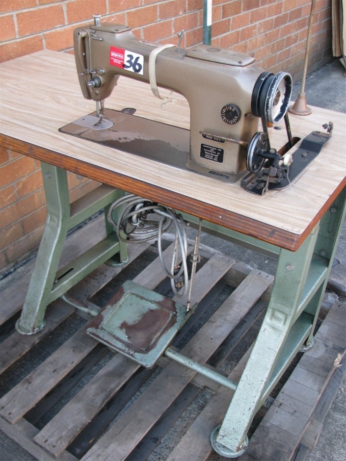 Sewing machine, union special model 4102 single needle industrial