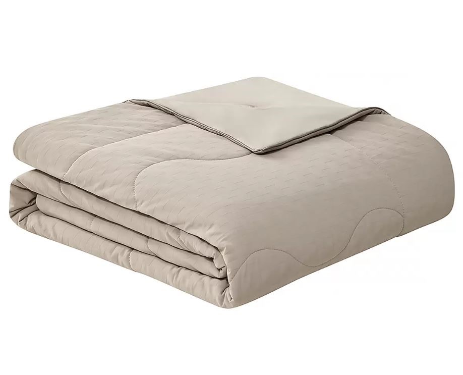 HOTEL GRAND EternaCool Down Alternative Cooling Comforter Blanket, Queen, A