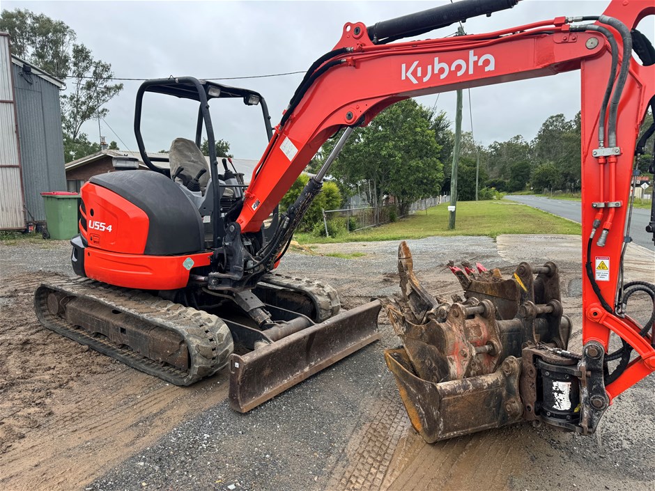 Kubota U55 - 4 Hydraulic Excavator