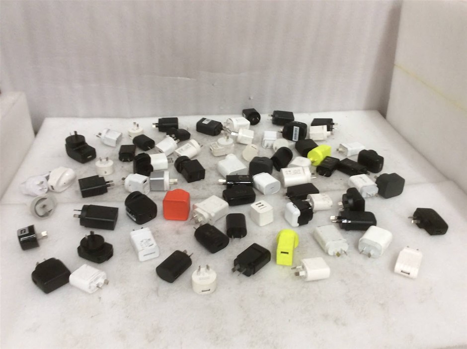 Various USB Wall Chargers Power Adapters