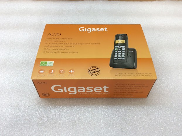 Gigaset A220 Cordless Phone Black - New