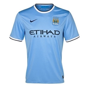 Manchester City 13/14 Mens Home Jersey