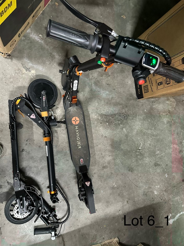 electrical scooters x2