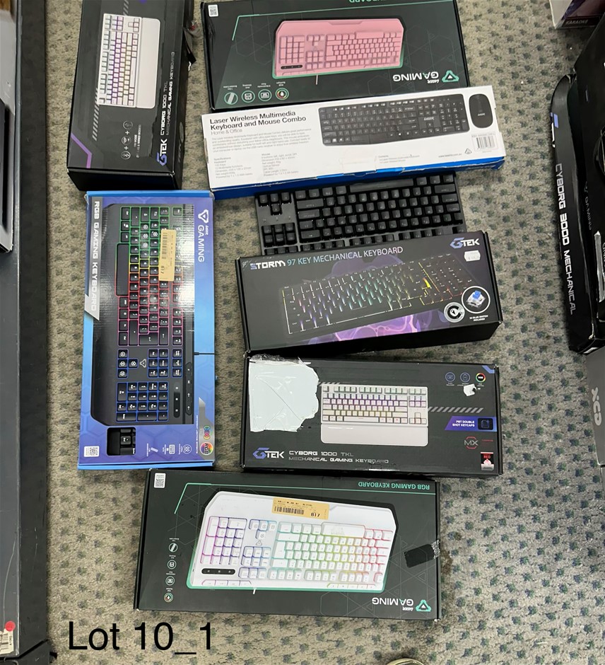 GTEK 97 Key gaming keyboard and other gaming keyboards