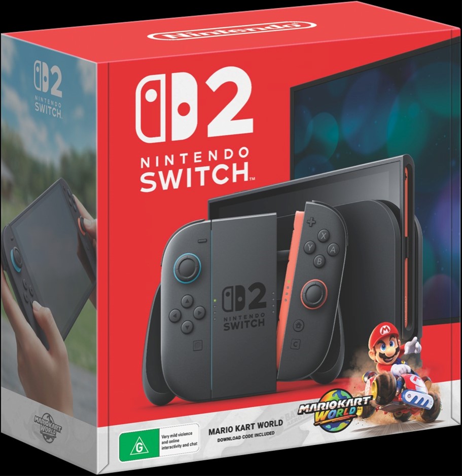 NINTENDO Switch 2 + Mario Kart World Bundle.  Buyers Note - Discount Freigh