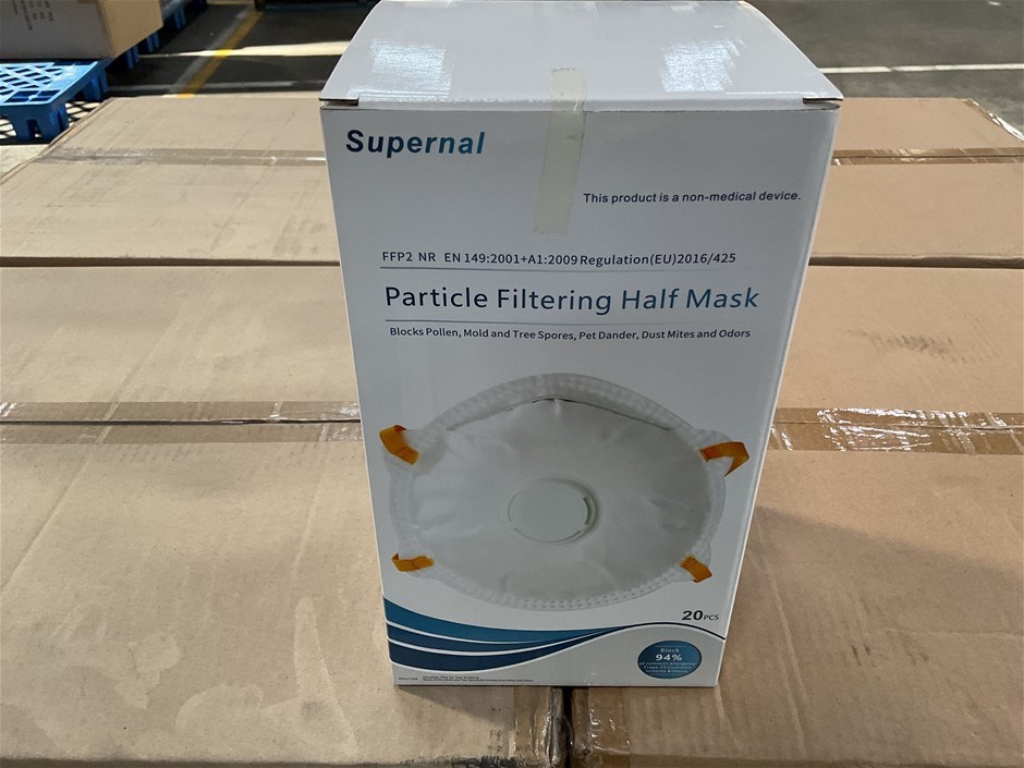 Supernal Particle Filter Mask with Filter