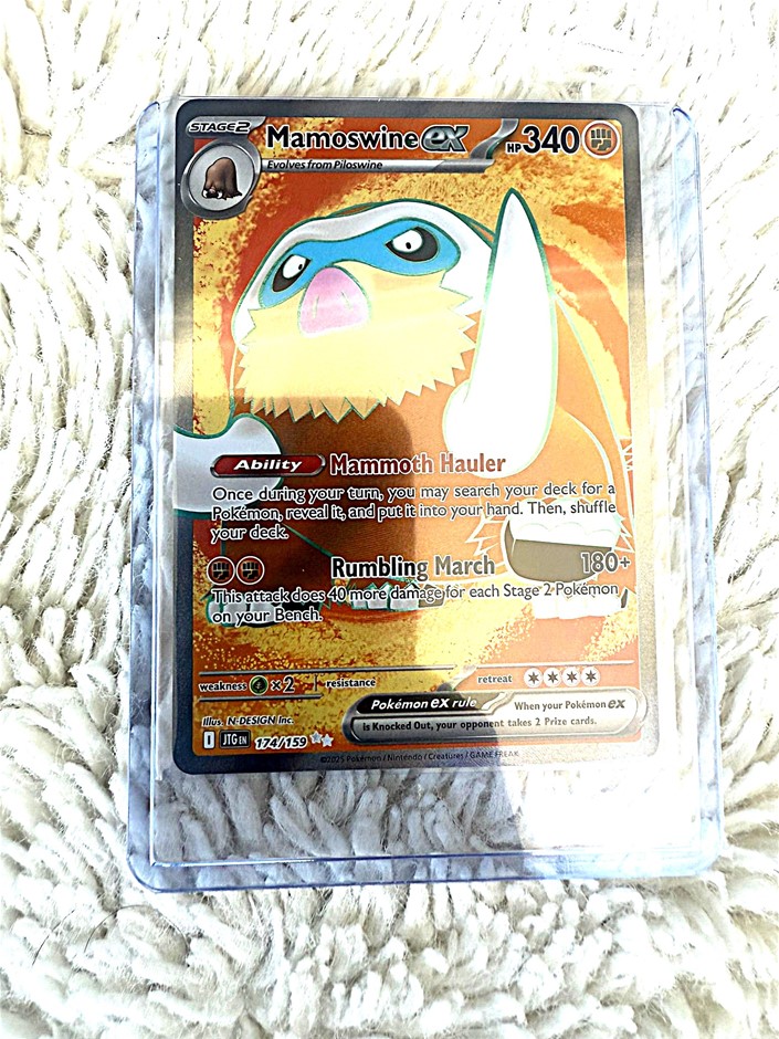 Mamoswine EX 174/159 SR ENG