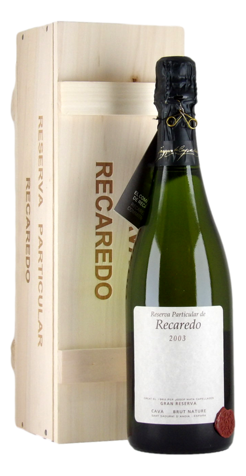 RECAREDO Cava Gran Reserva Brut Nature 2003 (1x 750mL), Catalunya. 5* Prov