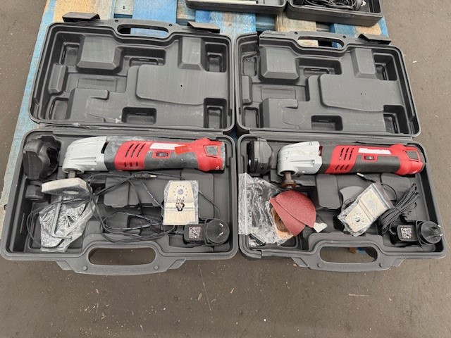 10.8V Lithium Ion Cordless Multifunction Tool x 2 units