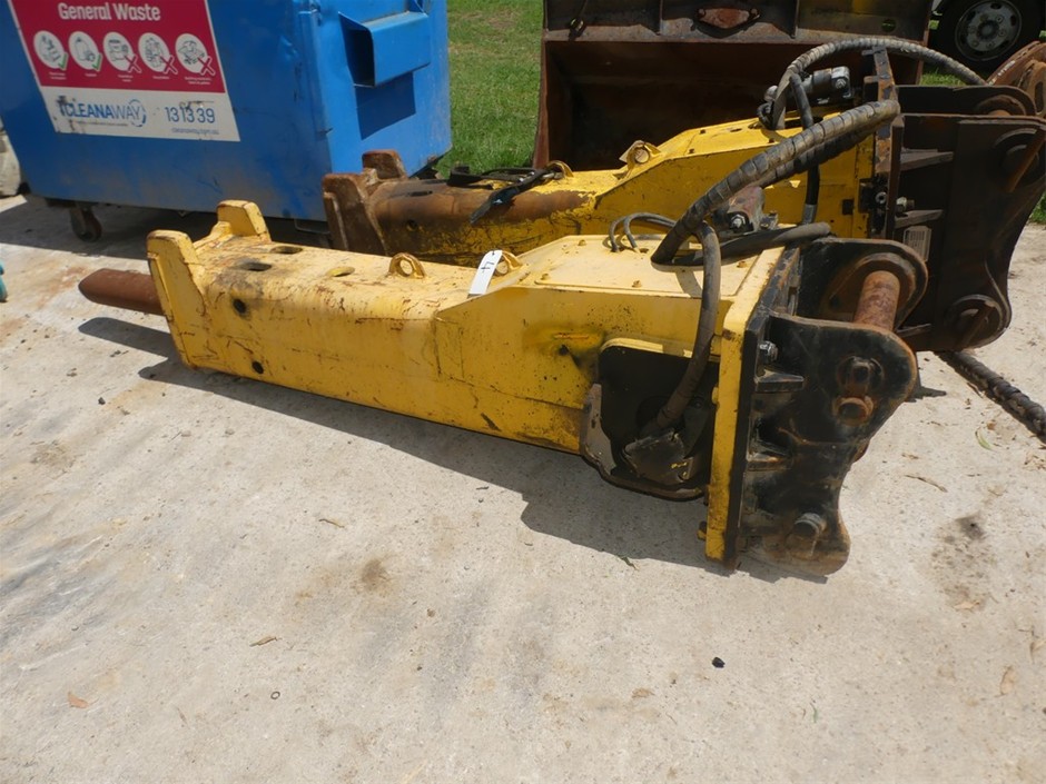 2014 ATLASCOPCO EC155 Hydraulic Breaker Attachment