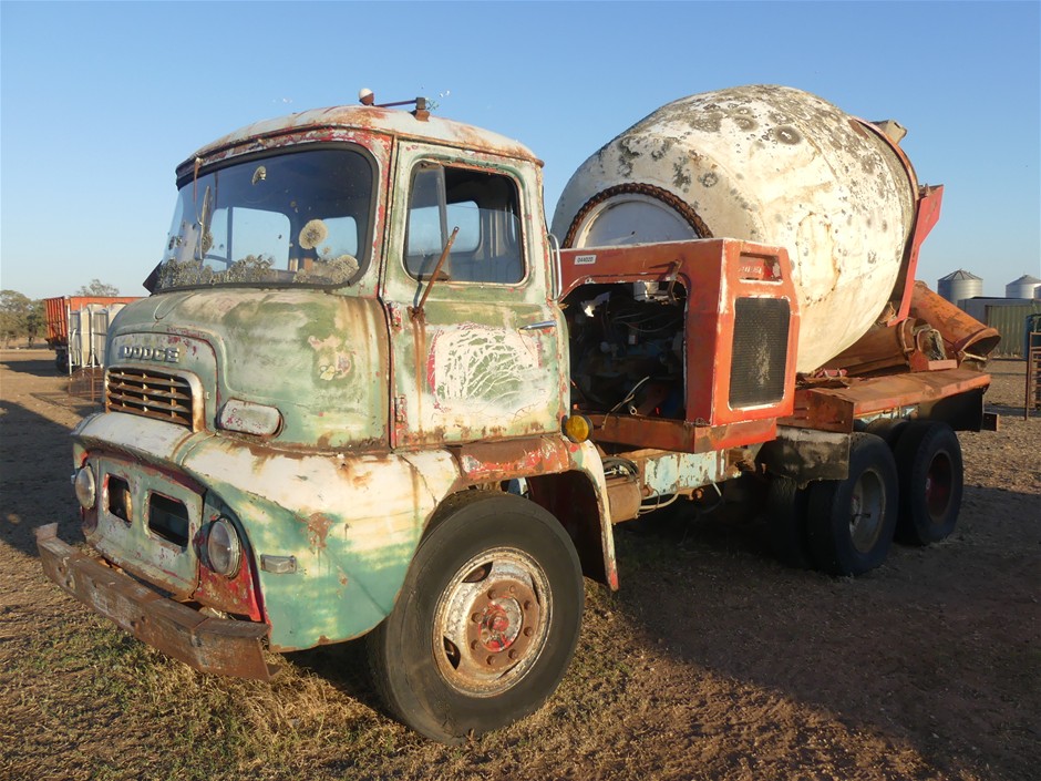 Circa 1958 Dodge Possibly a 300 Series Agitator Truck (Vintage)