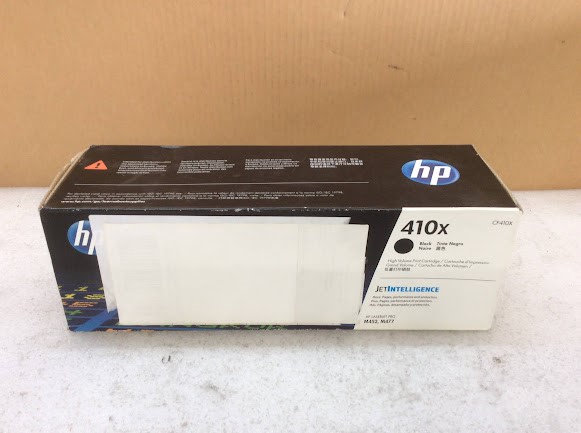 HP 410X CF410X Black Toner Cartridge New