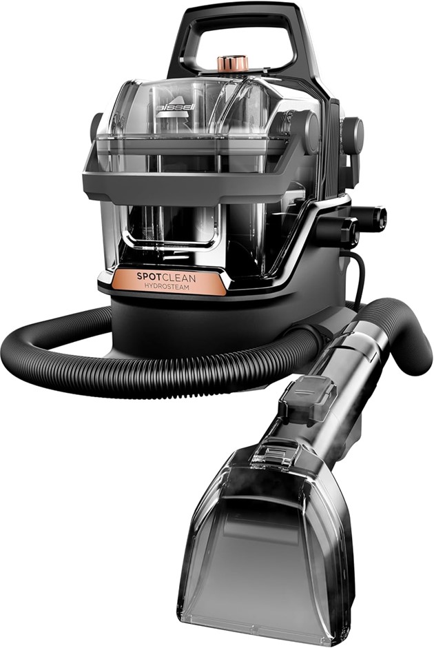 BISSELL SpotClean HydroSteam 3689F | Powerful 1100w Spot Cleaner for Carpet
